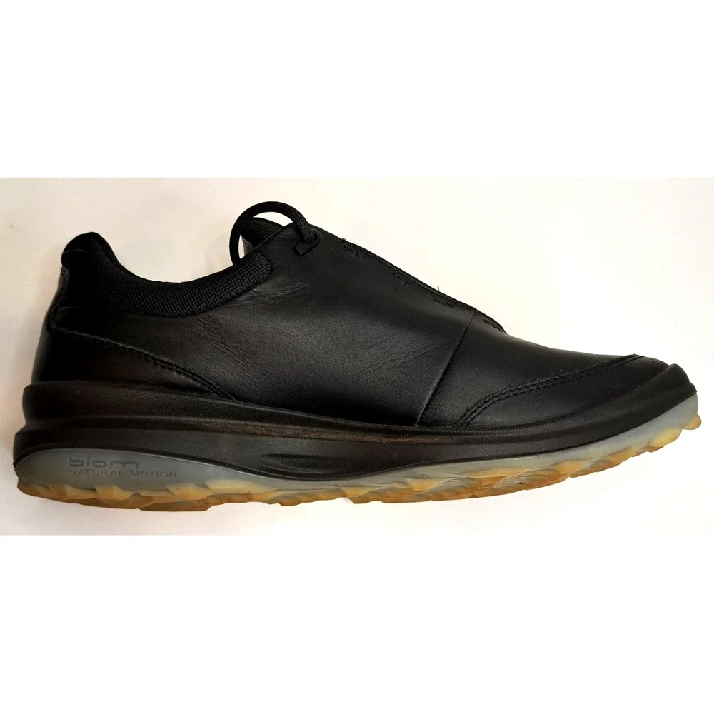 ECCO Biom Hybrid 3 Hydromax Golf Shoes Mens 7-7.5 Black NEW in Box Leather